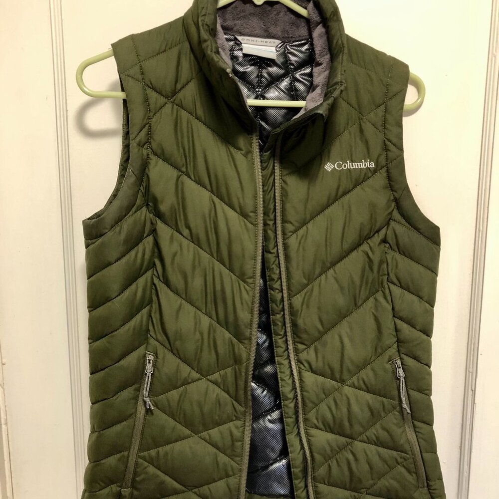 Womens Columbia Omni-Heat Puffer Vest